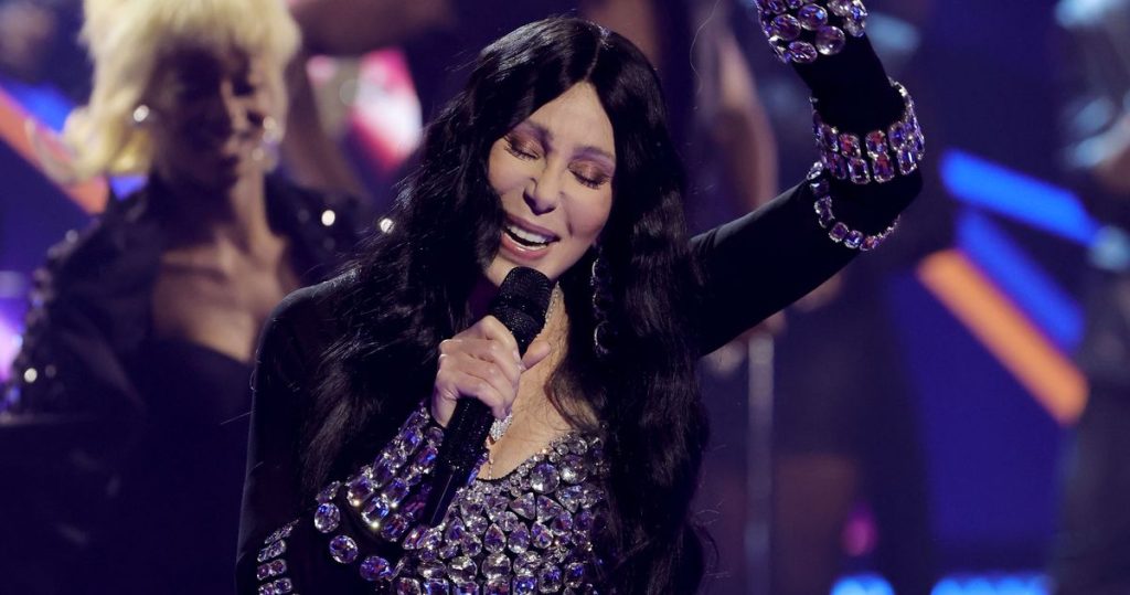 Cher Accepts Icon Award at the iHeartRadio Music Awards 2024