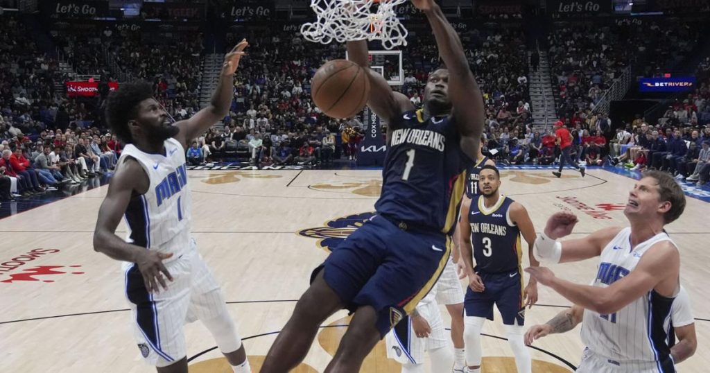 Pelicans en alerta tras lesión de dedo de Williamson que al parecer no es grave | Deportes