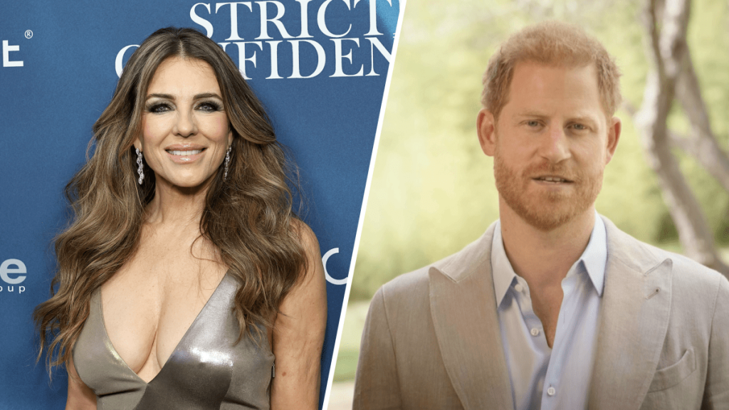 Elizabeth Hurley addresses rumor she took Prince Harry’s virginity – NBC4 Washington