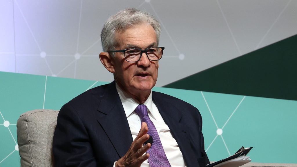 Fed Chair Jerome Powell pumps brakes on rate cuts