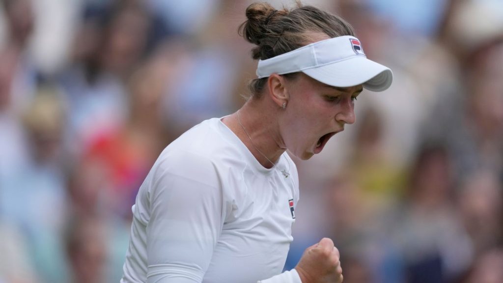 Barbora Krejcikova outlasts Jasmine Paolini to win Wimbledon title