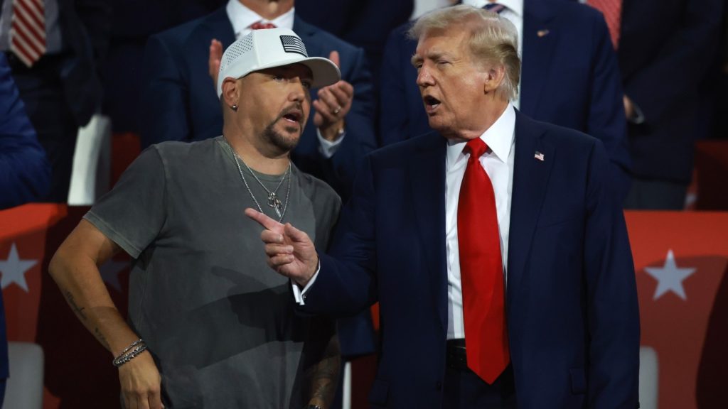 Jason Aldean Joins Donald Trump at RNC 2024