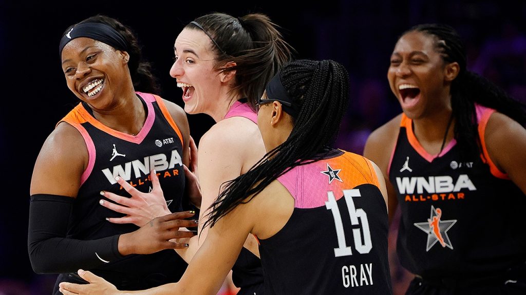 Boston, Clark, Mitchell, Team WNBA Defeat Team USA in 2024 WNBA All-Star Game