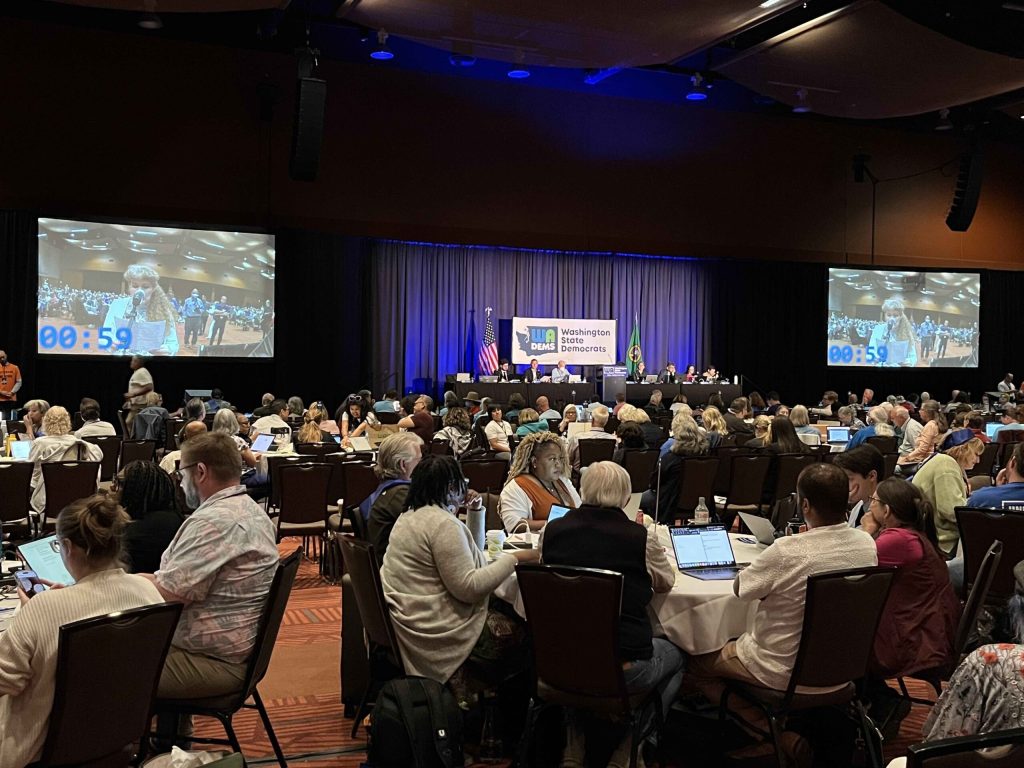 Here’s what’s next for WA’s Democratic Party delegates as Harris seeks the nomination • Washington State Standard