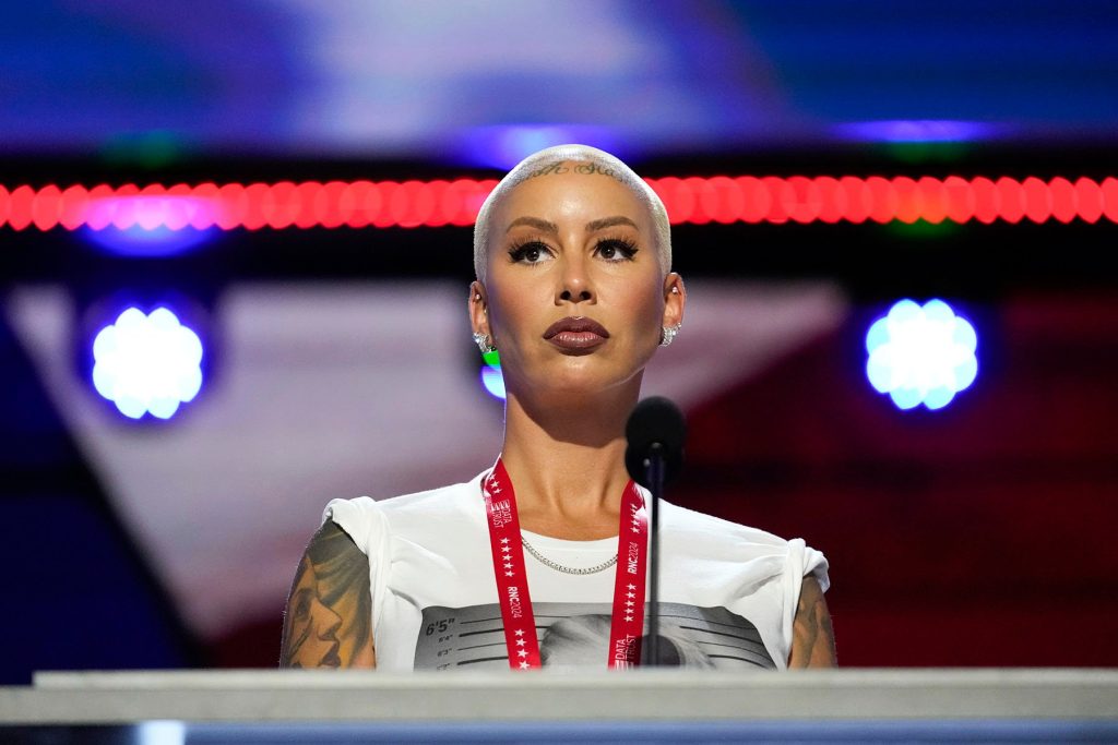 Amber Rose to speak in support of Trump at Republican National Convention