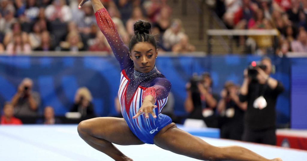 Here are all the gymnastics moves named after Simone Biles