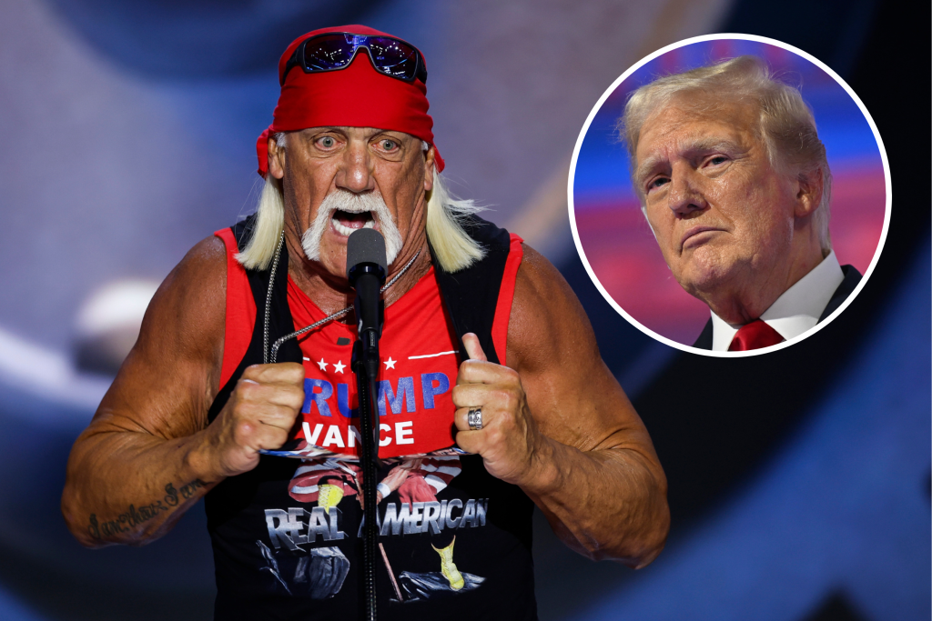 Trump’s Affection Towards Hulk Hogan at RNC Sparks Mockery