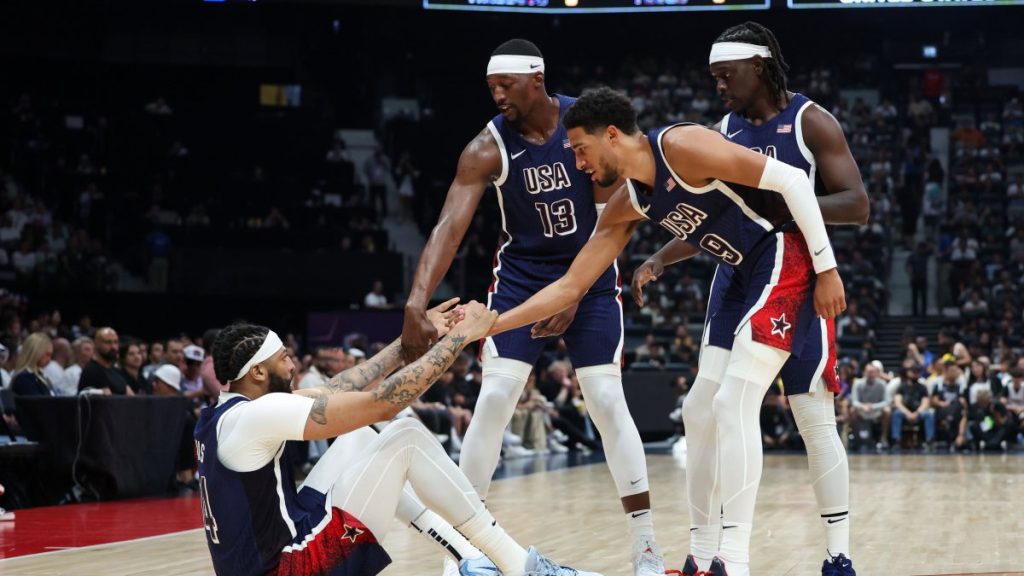 Team USA beats Australia in second pre-Olympic men’s basketball exhibition – NBC Los Angeles