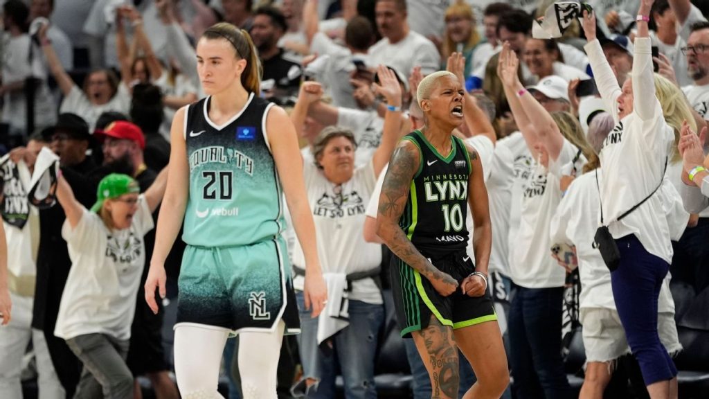 Lynx outlast Liberty to force deciding Game 5 of WNBA Finals