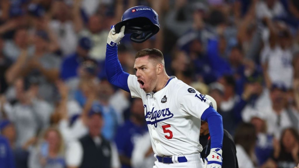 Dodgers’ Freddie Freeman hits walk-off in World Series Game 1