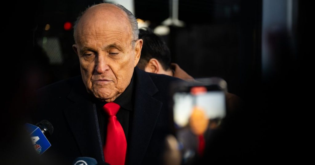 Rudy Giuliani Must Give Penthouse to GA Election Workers