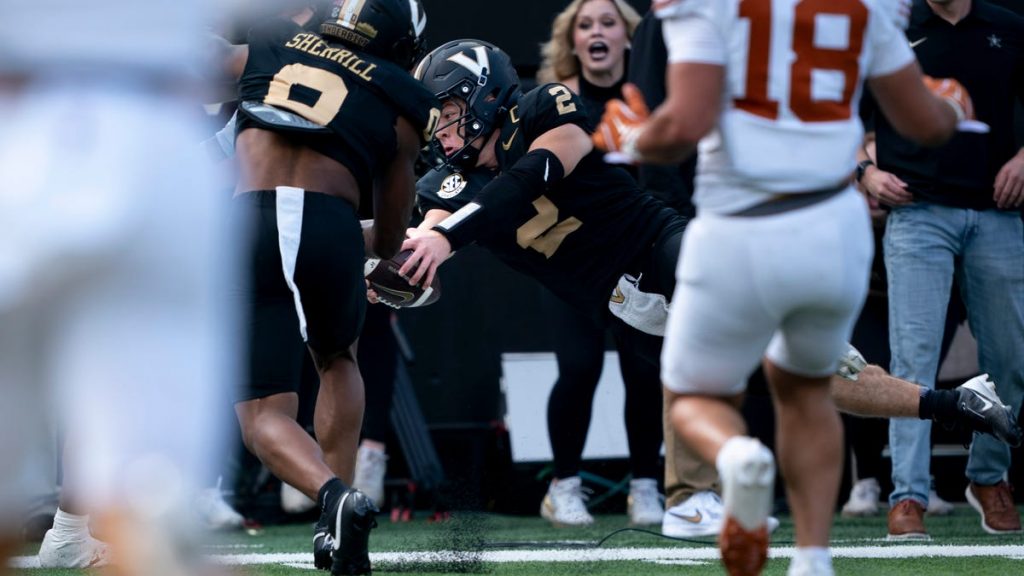 Vanderbilt vs Texas score, highlights in Week 9 game