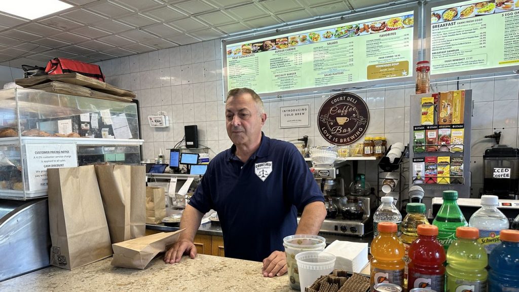 Court Deli Diner near Yankee Stadium Yankees in World Series