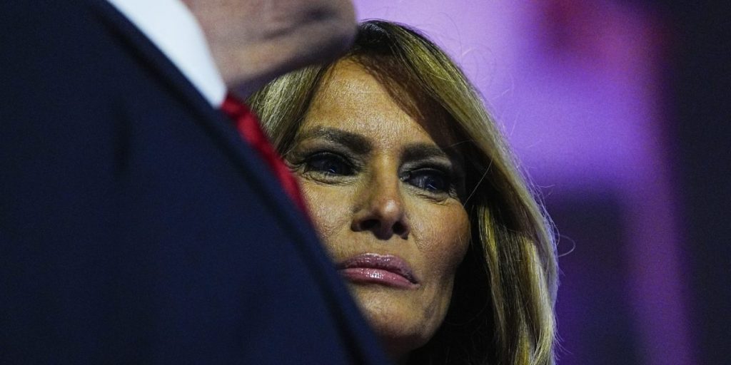 Melania Trump breaks with GOP, says she supports abortion rights