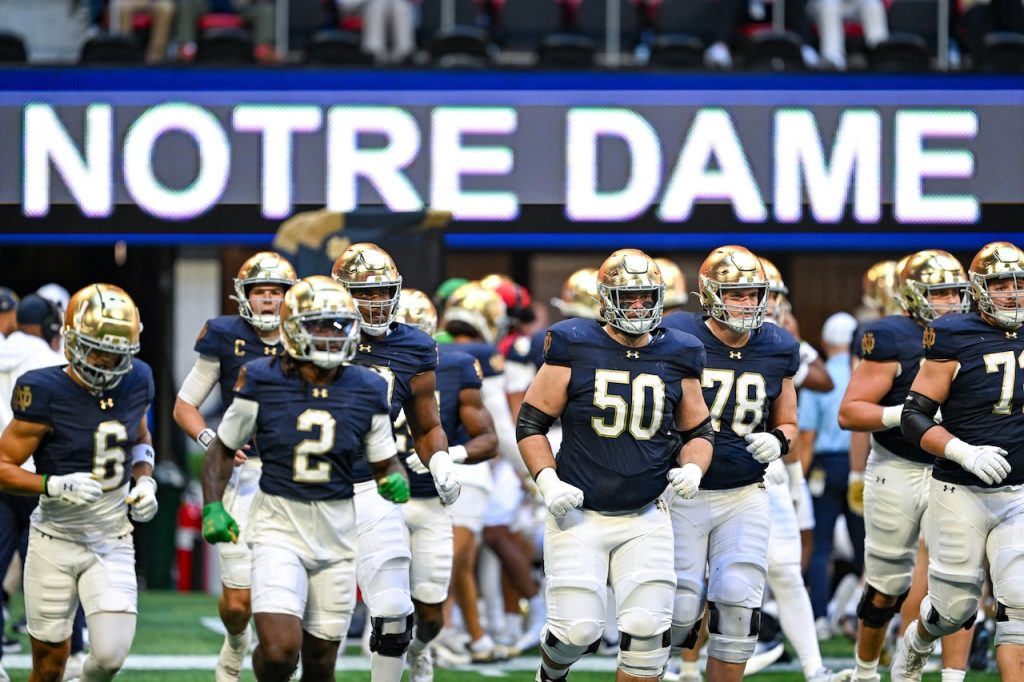 How to watch #12 Notre Dame vs. #24 Navy football: Time, TV channel, FREE live streams