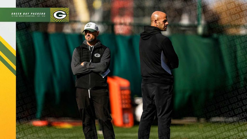 Former Jets coach Robert Saleh assisting Packers on offense