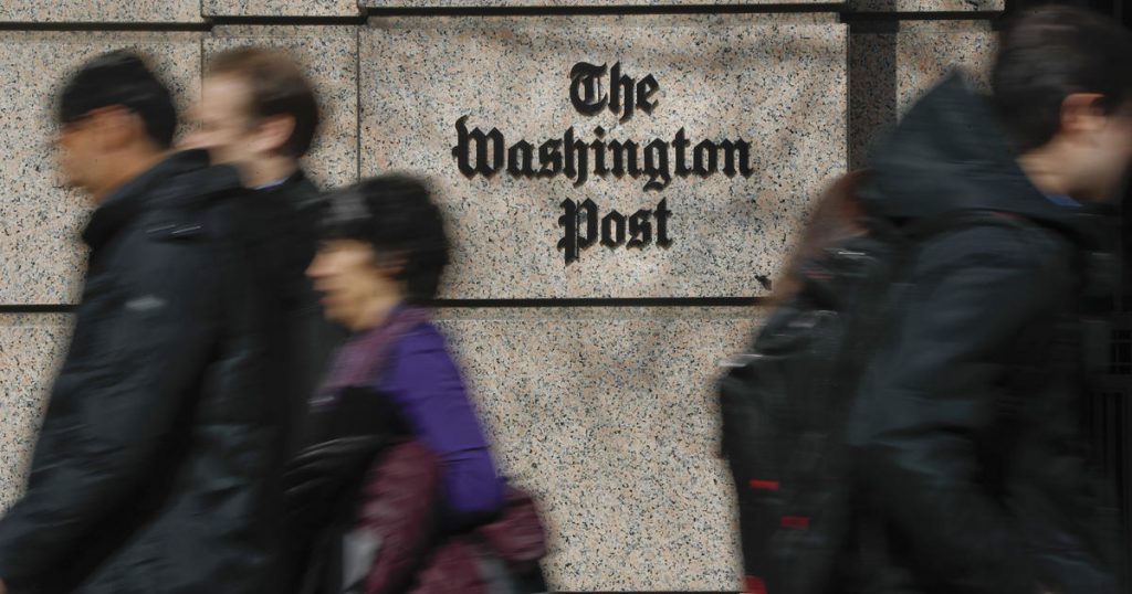 Washington Post declines to endorse a presidential candidate, angering staffers and subscribers