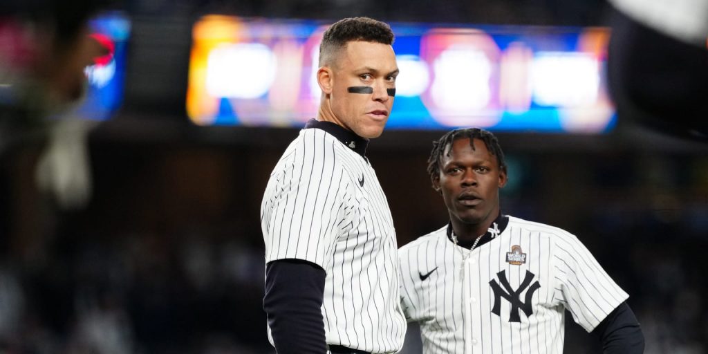 Aaron Judge continues to scuffle in World Series