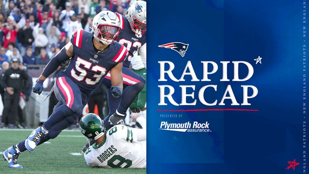 Patriots Pull Off Thrilling Last-Second Win Over Jets