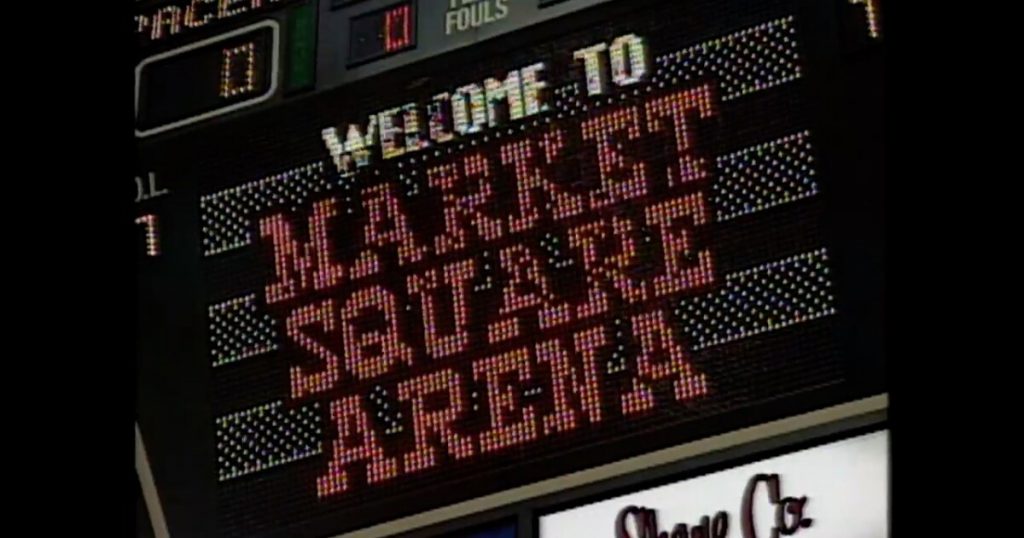 Market Square Arena hosted its last Pacers game 25 years ago