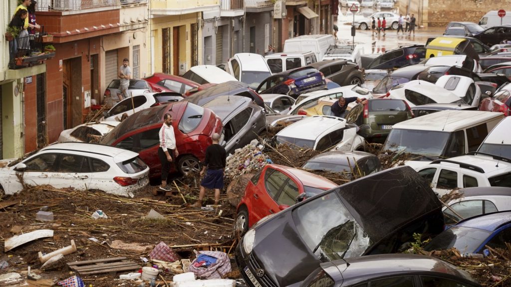 Photos show the devastation in Valencia : The Picture Show : NPR